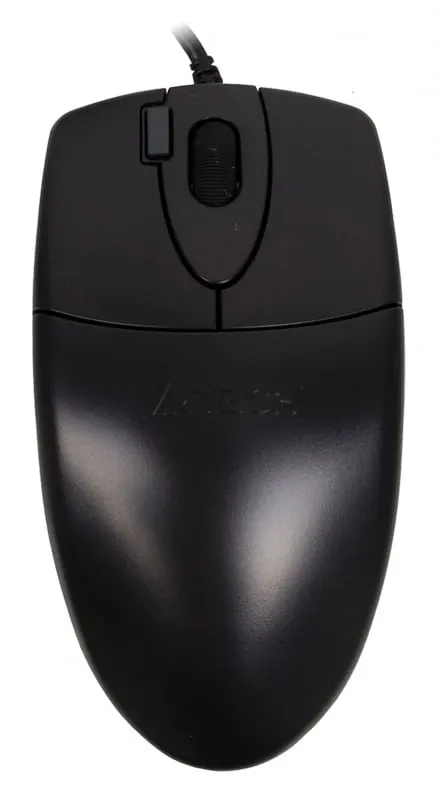 Мышь A4Tech OP-620D Black, оптическая, 1200 DPI, USB, 4 кнопки, фото 2