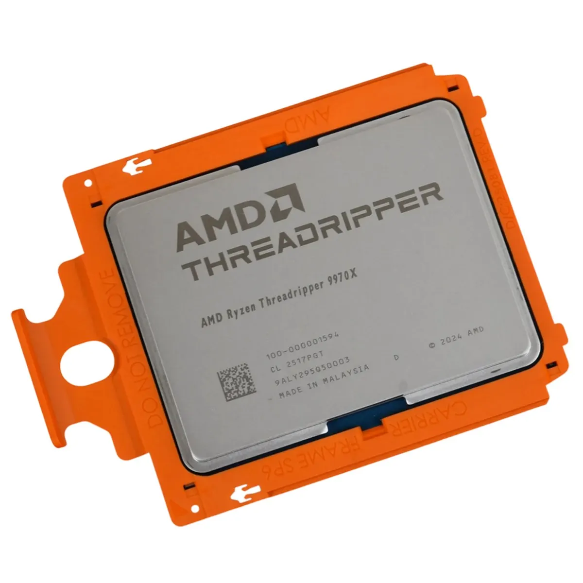 Процессор AMD Ryzen Threadripper 9970X, 32 ядра/64 потока, sTR5, 350 Вт, OEM