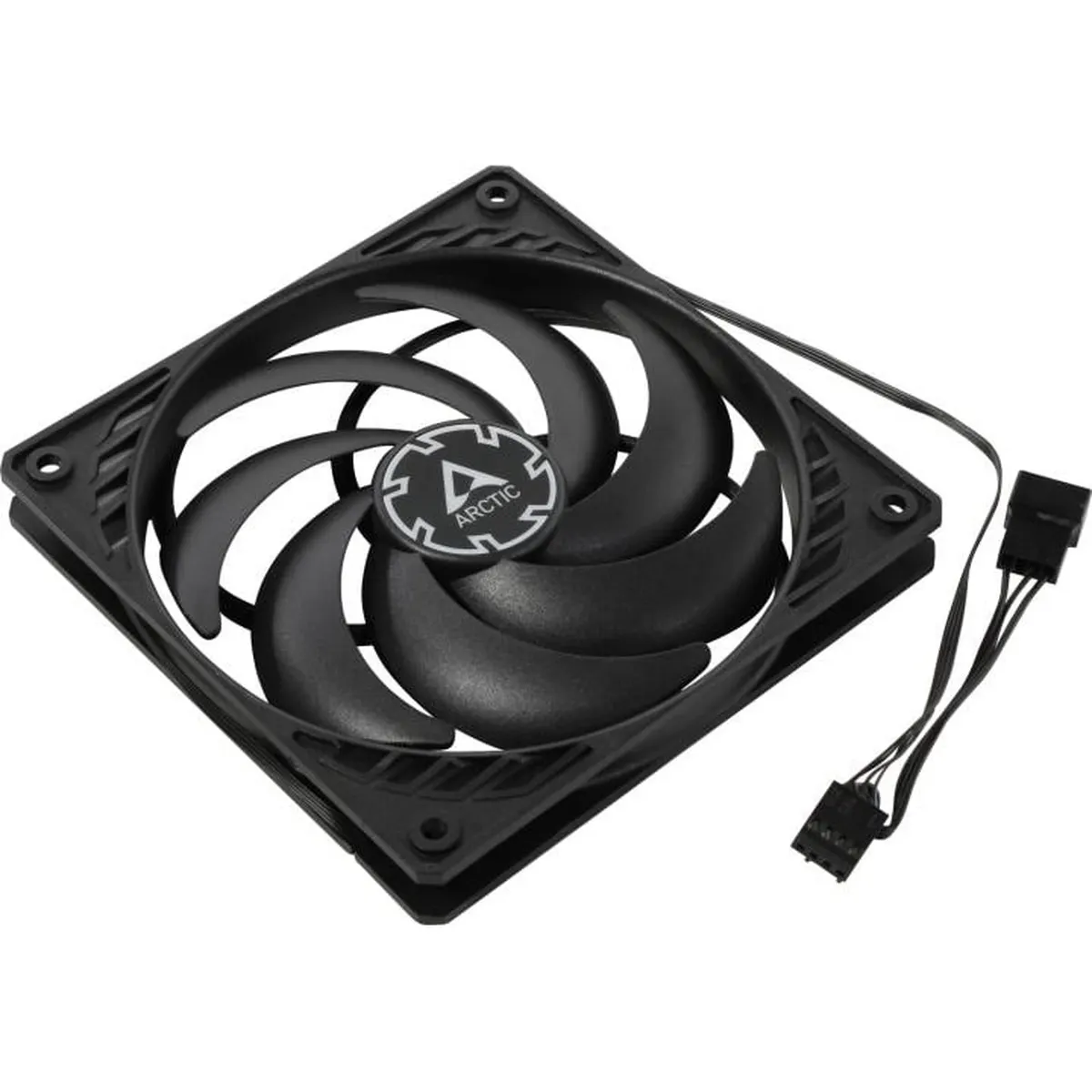 Вентилятор ARCTIC P12 Slim PWM PST, 120×120×15 мм, 4-pin PWM, 300–2100 об/мин