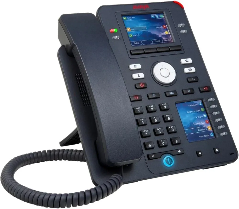 IP-телефон Avaya J159 700512394, цветной дисплей 2.95", 2 порта WAN, RJ-45, фото 2