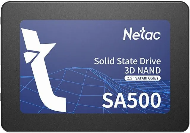 SSD Netac SA500 NT01SA500-1T0-S3X, 1024 ГБ, 2.5", SATA III, 3D NAND, фото 2
