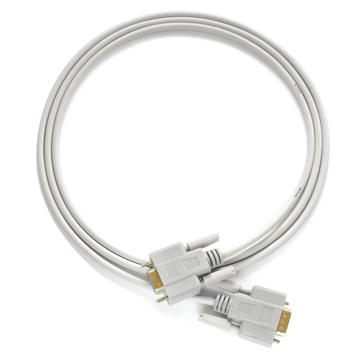 Кабель GCR GCR-DB902-1.8m, RS-232 DB9 M/M, нуль-модемный, 1.8 м, экранированный