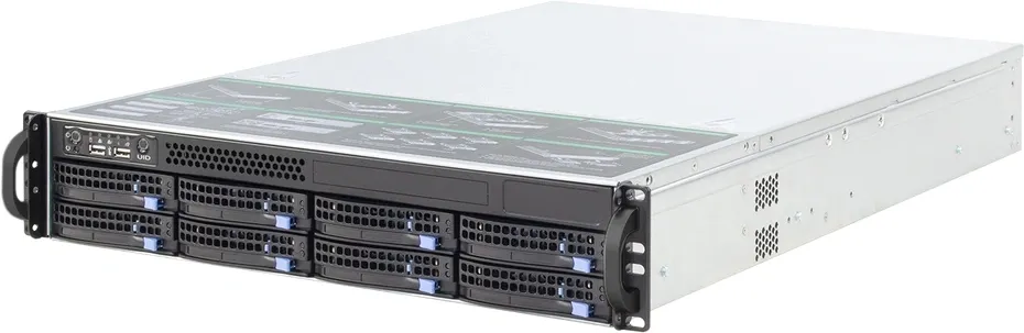 Видеорегистратор Trassir NeuroStation 9800R/128, NVR, 128 каналов, 8×SATA, фото 2