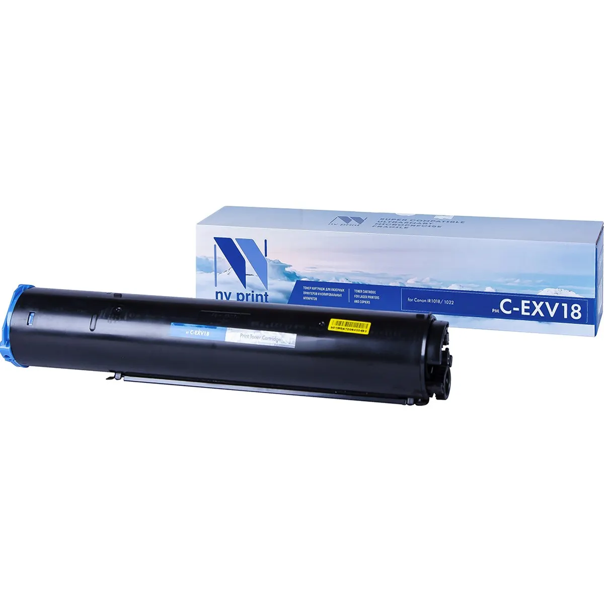 Тонер-туба NV Print NV-CEXV18, чёрная, для Canon iR1018/1020/1022/1024, 8400 страниц