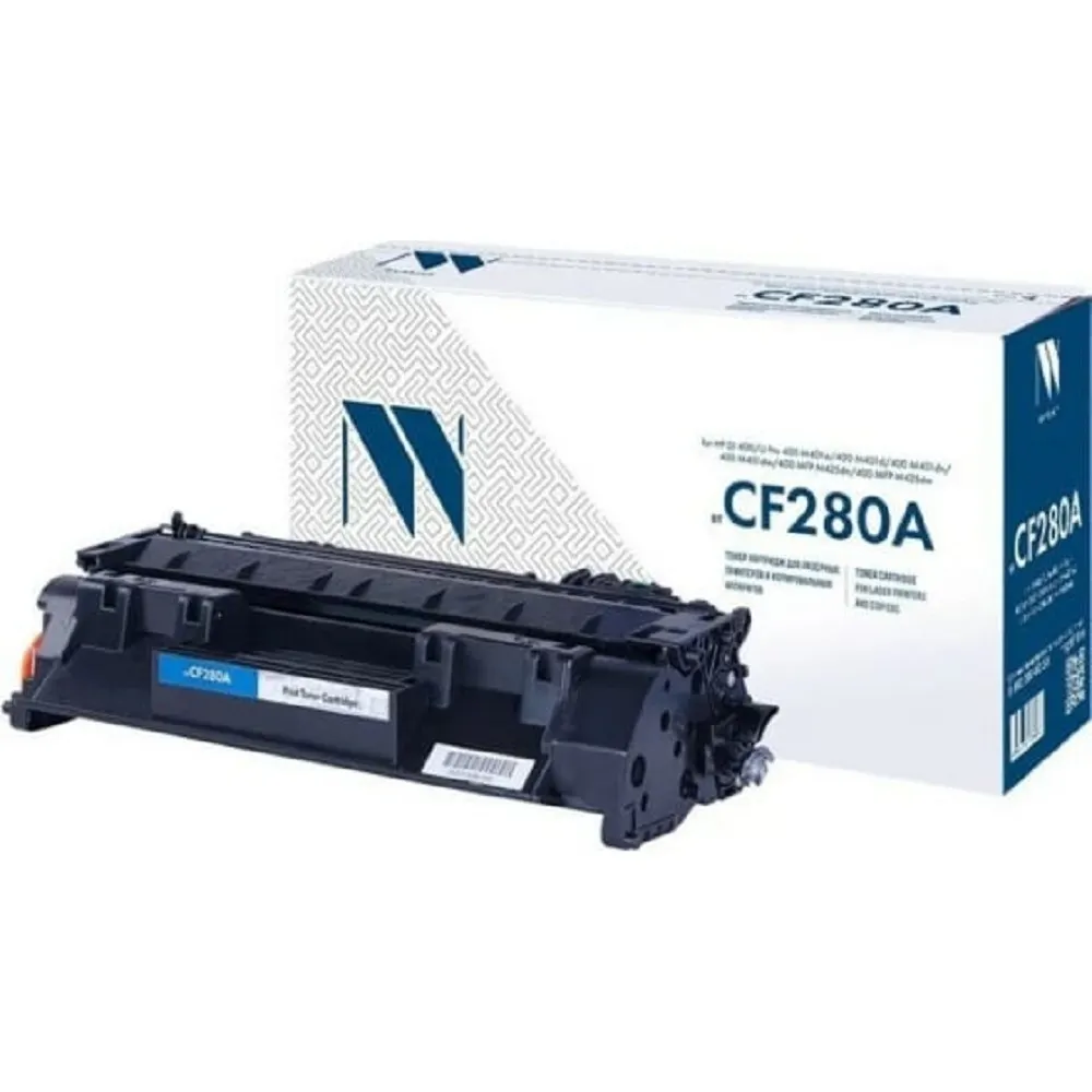 Тонер-картридж NV Print NV-CF280A, черный, 2700 страниц, для HP LaserJet Pro 400, фото 2