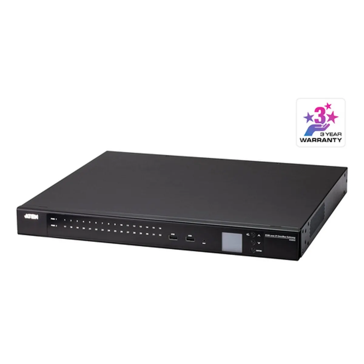 KVM-переключатель ATEN KG0032-AX-G, 32 порта, KVM over IP, Full HD 1920×1080