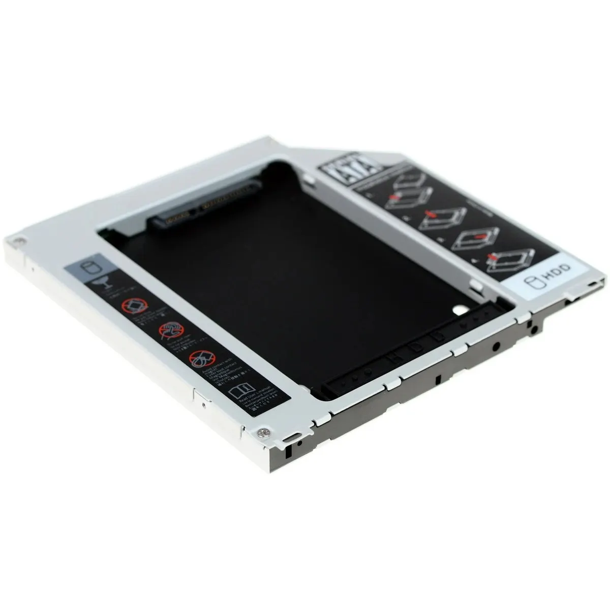 Шасси Espada SS95U для 2.5" SATA HDD/SSD в отсек Slim-привода ноутбука, 9.5 мм