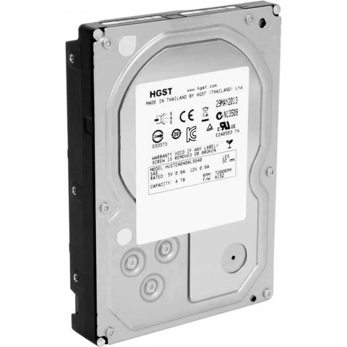 Жесткий диск Hitachi Ultrastar 7K4000 HUS724040ALS640, 4 ТБ, SAS 2.0, 3.5", 7200 об/мин