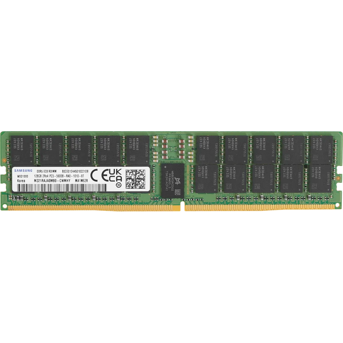 Модуль памяти Samsung M321RAJA0MB0-CWMNY, DDR5 RDIMM 128 ГБ, 5600 МГц, ECC, фото 2