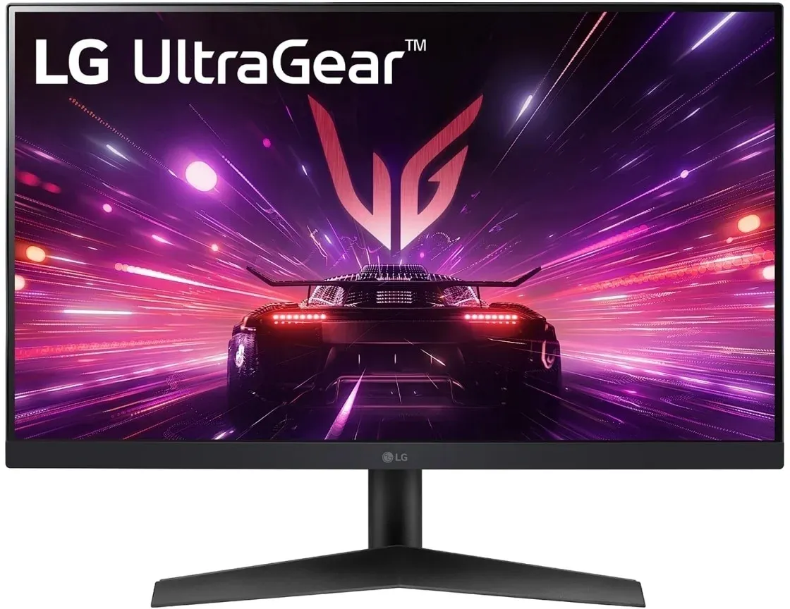 Монитор LG 24GS60F-B.ARUZ, 23,8" IPS, 1920x1080, 180 Гц, 1 мс, HDMI, DP, фото 2