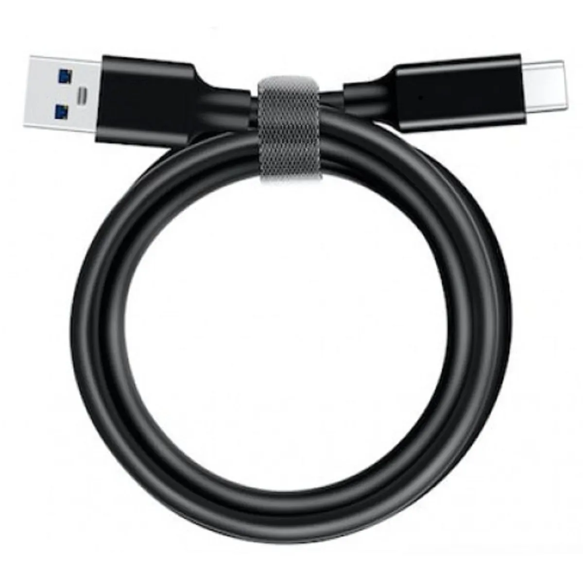 Кабель KS-is KS-845B-0.3, USB-C (m) — USB-A (m), USB 3.0, 10 Гбит/с, 0.3 м