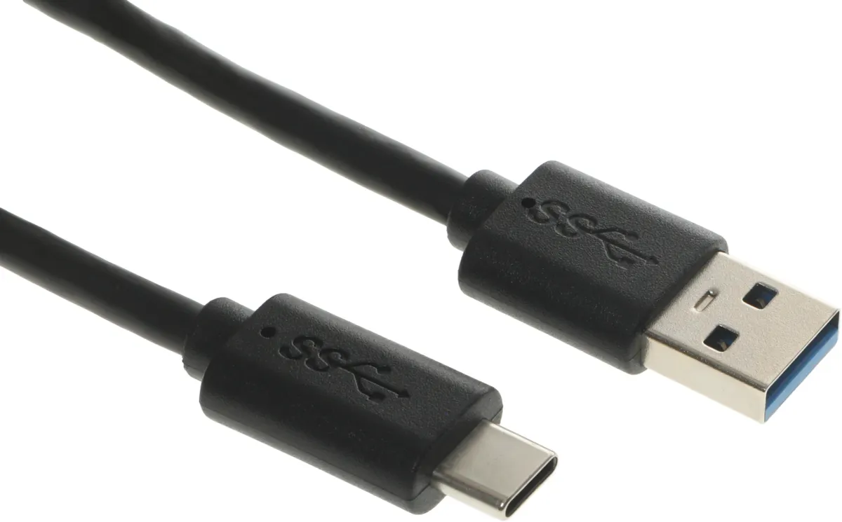 Кабель Buro BHP USB-TPC-3, USB 3.0 A–USB Type-C, 3 м, чёрный, фото 2