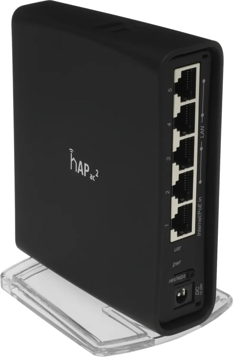 Точка доступа MikroTik hAP ac2 (RBD52G-5HacD2HnD-TC), 2.4/5 ГГц, 5×1GbE, USB, RouterOS L4, фото 2