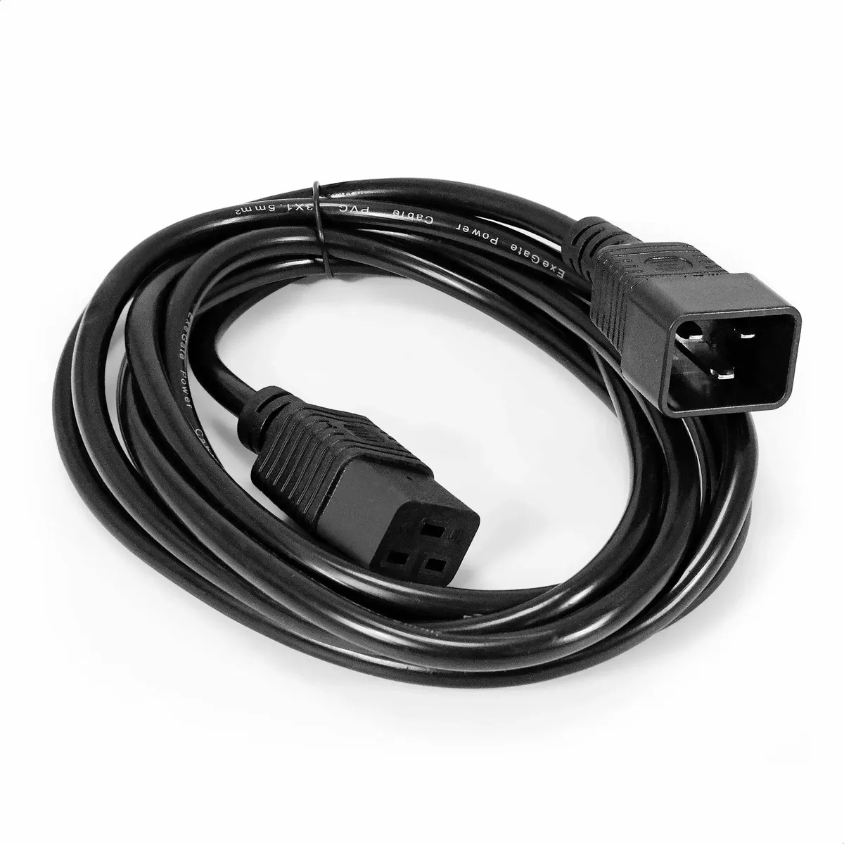 Кабель питания ExeGate Power PC-10P, Schuko угловая — IEC 320 C13, 10 м, 10 А