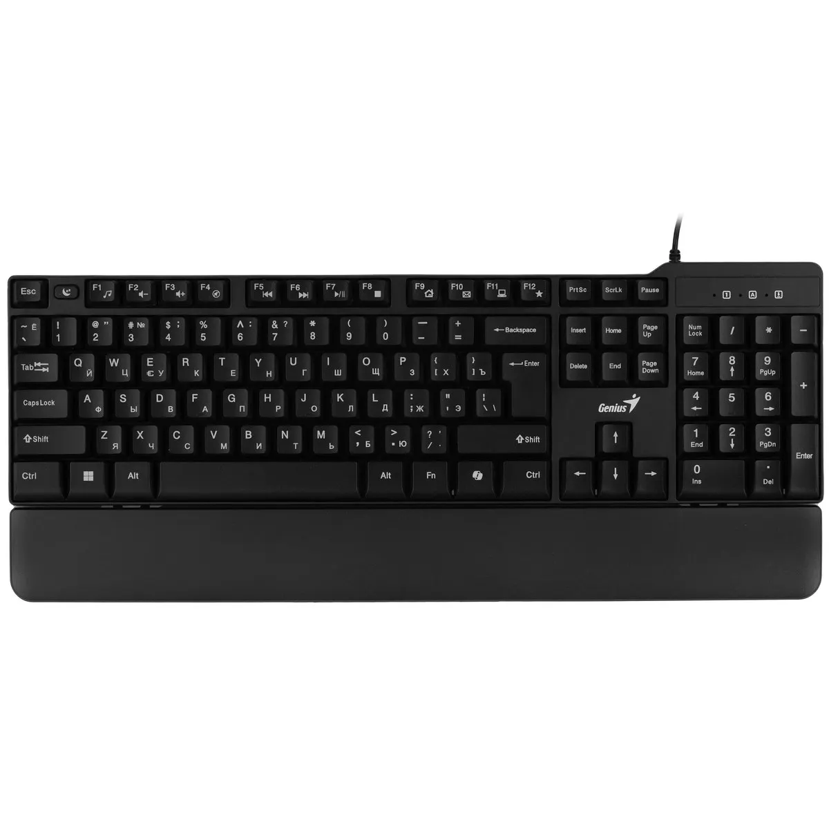 Клавиатура Genius Smart KB-100XP, USB, 104 клавиши, провод 1,5 м, черная