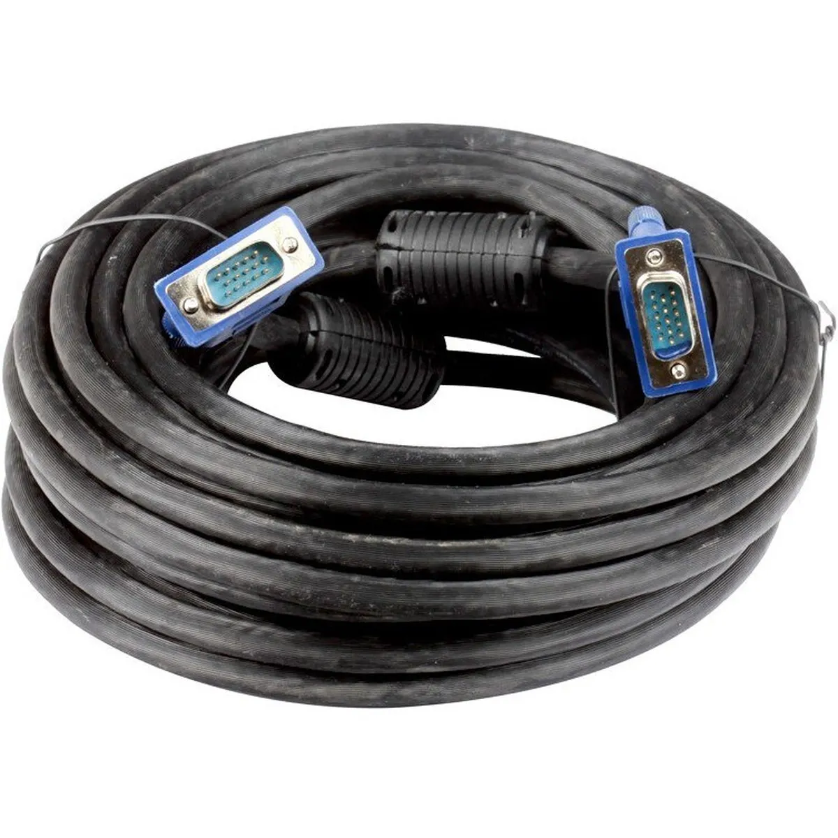 Кабель VCOM VVG6448-10M VGA D-Sub 15-pin (M) — VGA D-Sub 15-pin (M), 10 м, 2 ферритовых фильтра