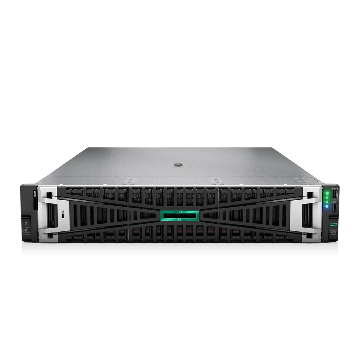 Сервер HPE ProLiant DL380 Gen11, Xeon 5515+ 8 ядер, 2×32 ГБ DDR5, 2×480 ГБ SATA