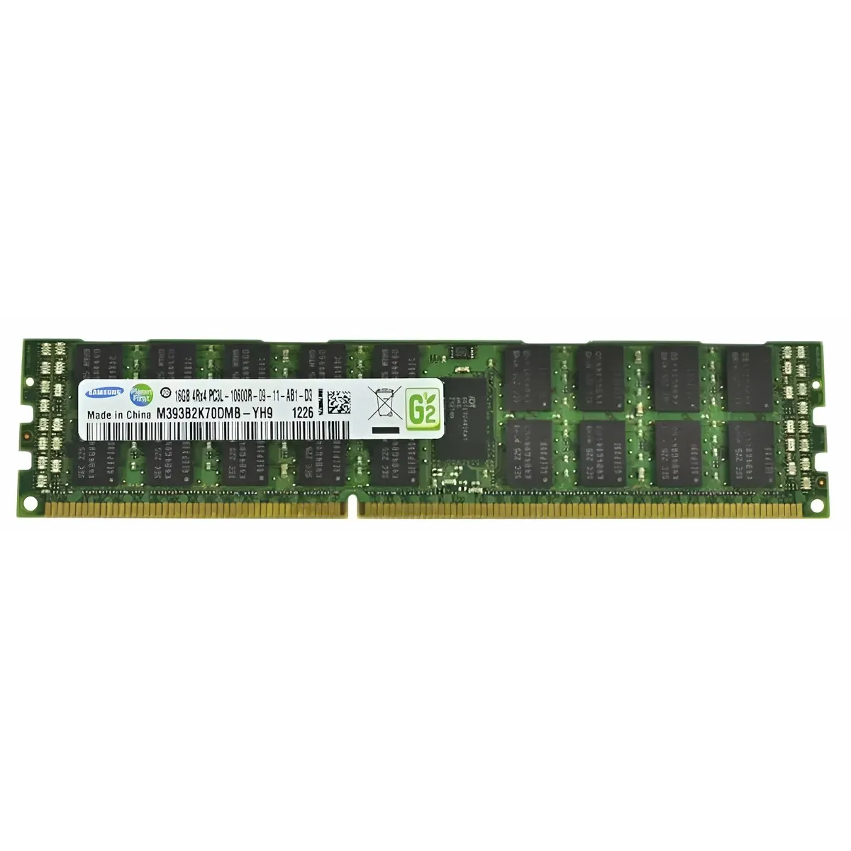 Модуль памяти Samsung M393B1K70DH0-YK0, DDR3L RDIMM 8 ГБ, 1600 МГц, ECC