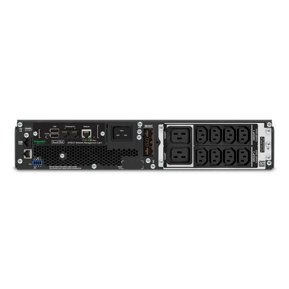 ИБП APC by Schneider Electric Smart-UPS SRT SRT3000RMXLI-NC, 3000 ВА/2700 Вт, On-Line, Rack 2U