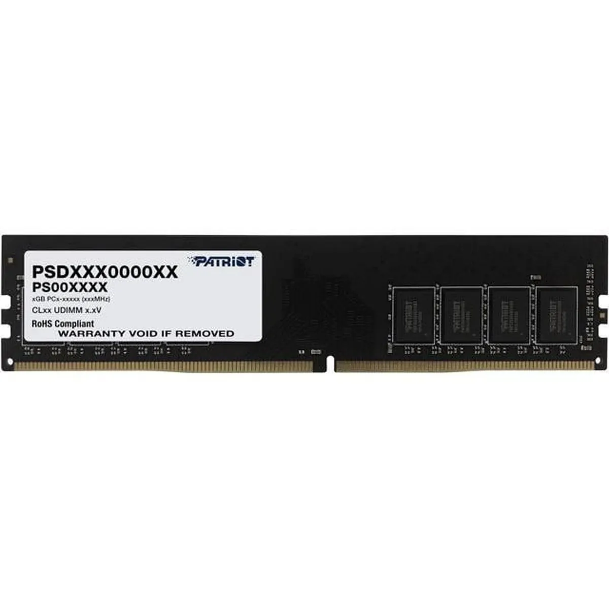 Модуль памяти PATRIOT PSD432G32002, DDR4, 32 ГБ, 3200 МГц, CL22, DIMM