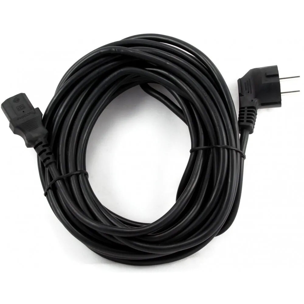 Кабель питания Cablexpert PC-186-1-10M, Schuko—C13, 3×1 мм², 16 А, 10 м, фото 2