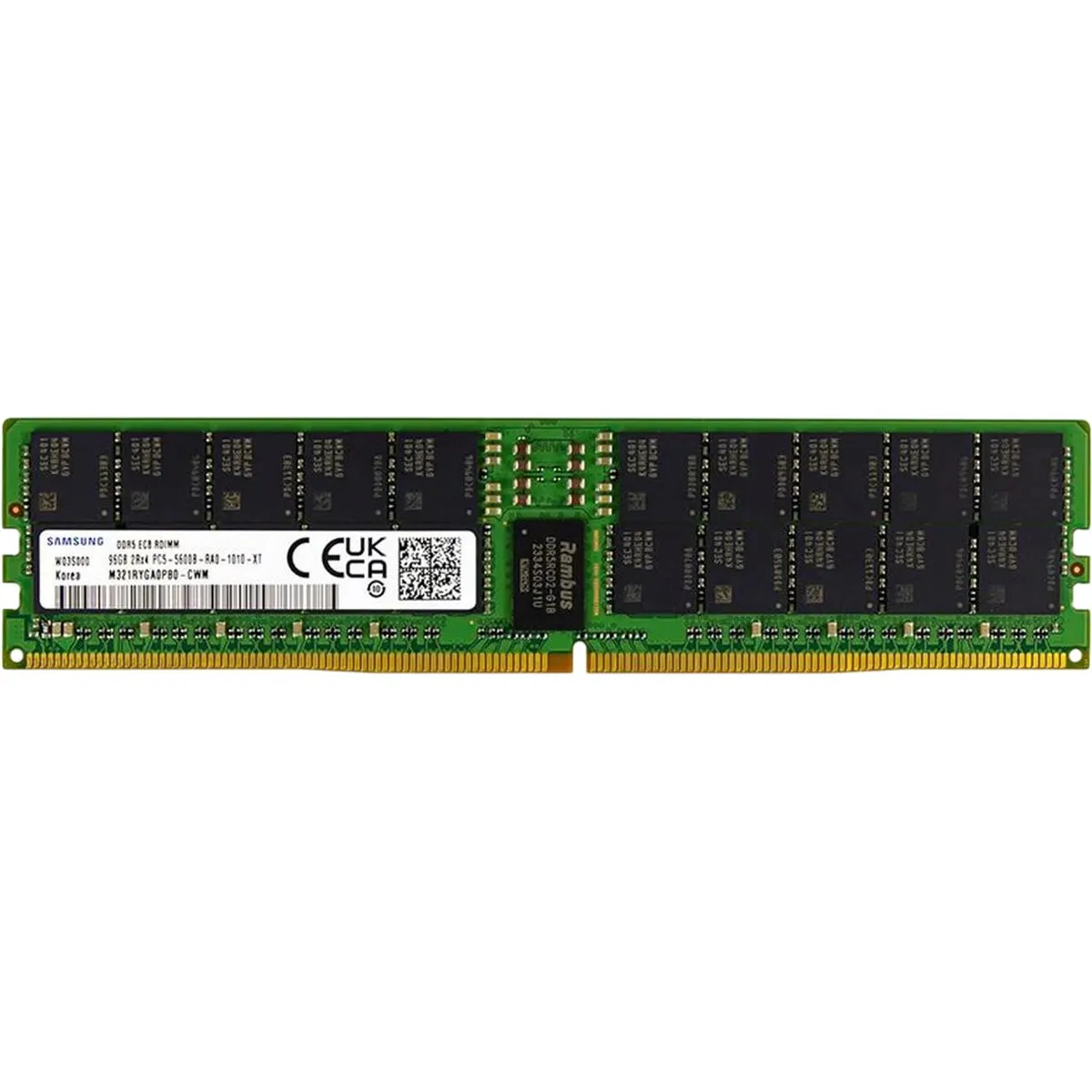 Модуль памяти Samsung M321RYGA0PB0-CWMJH, DDR5 RDIMM 96 ГБ, 5600 МГц, ECC