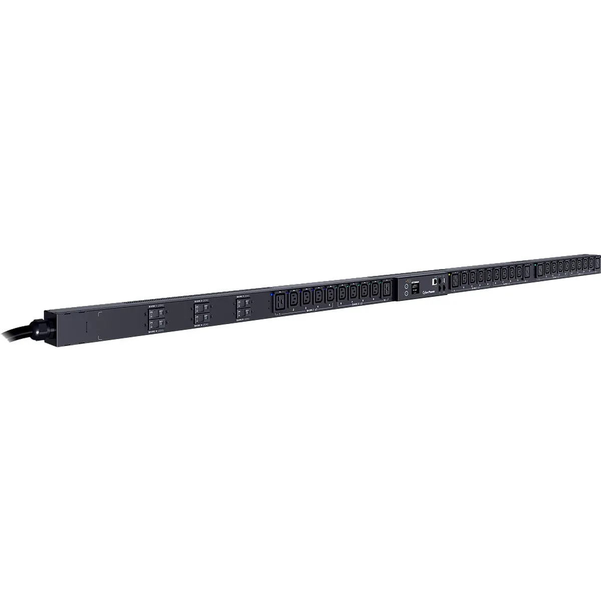 Блок распределения питания CyberPower PDU83402, 3 фазы, 0U, 32 А, 30 розеток, Switched