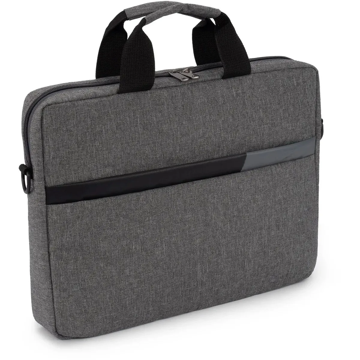 Сумка для ноутбука PC Pet PCP14A2GY, 14.5", полиэстер, серый/чёрный