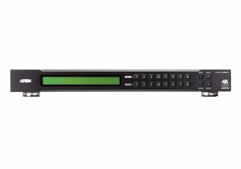 Матричный коммутатор ATEN VM0808HB-AT-G, 8×8 HDMI, 4K, HDCP 2.2, 1U, фото 2