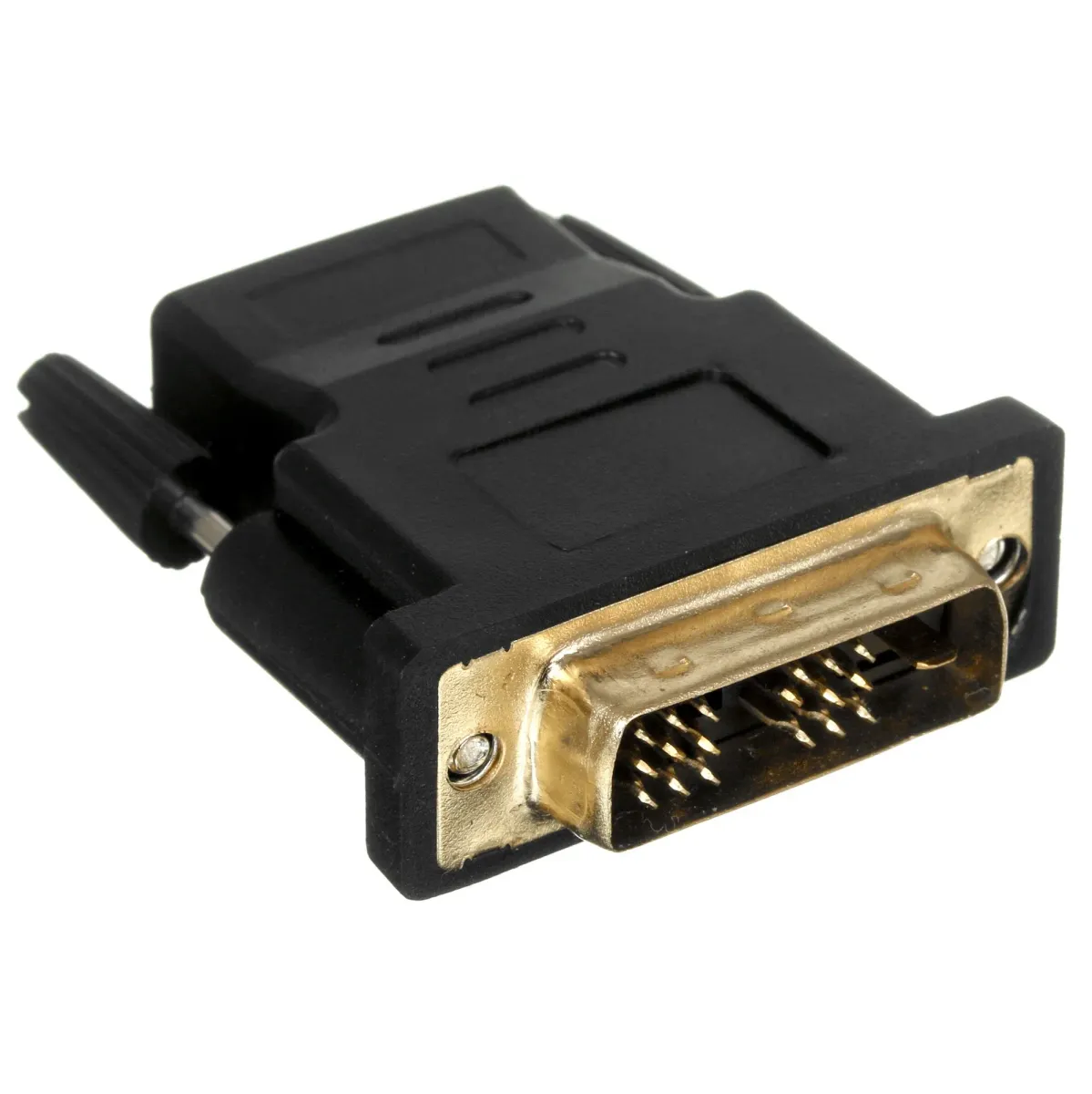 Переходник Gembird A-HDMI-DVI-1, HDMI-DVI, папа-папа, золотые разъемы, фото 2