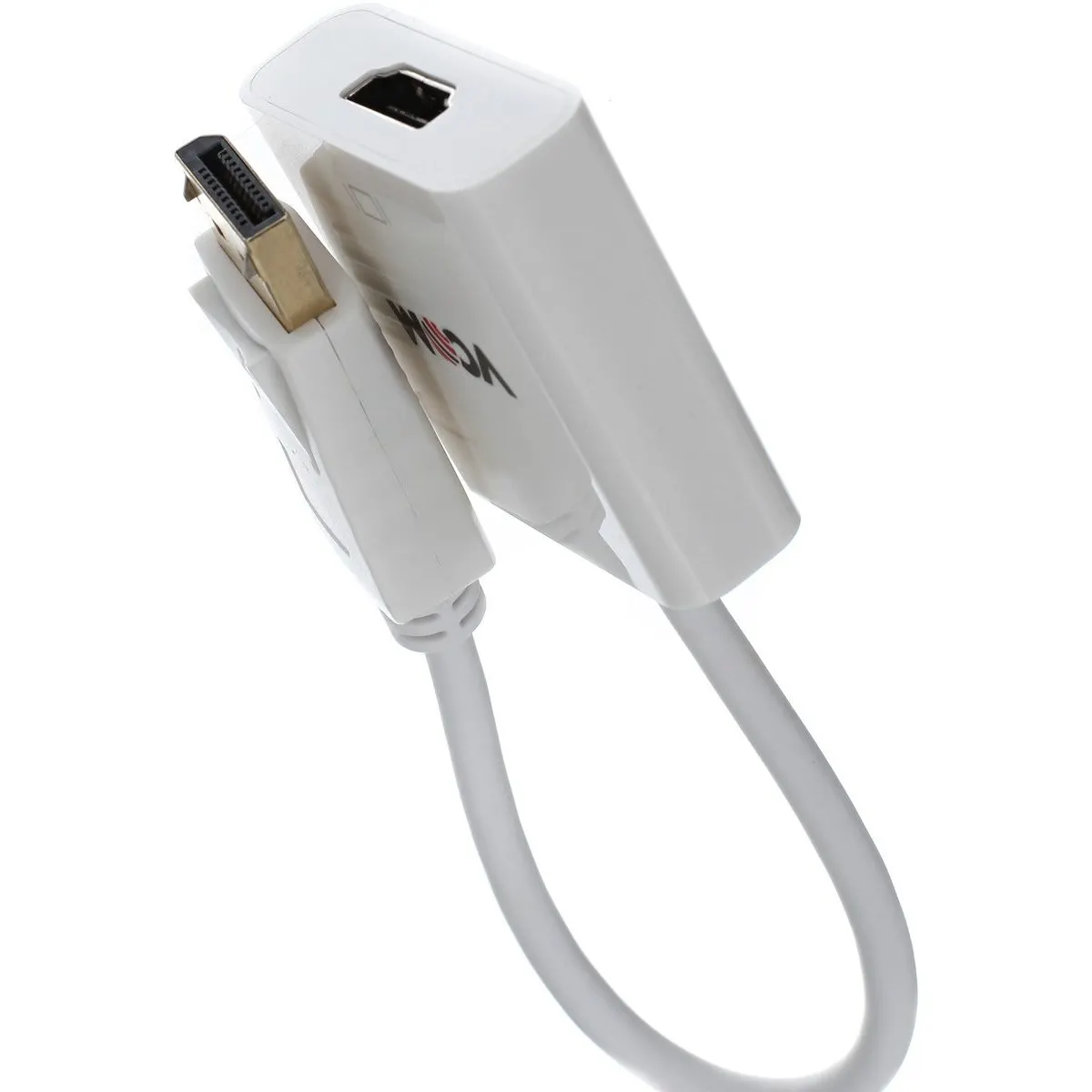 Кабель-адаптер VCOM CG553, DisplayPort → HDMI, 0,1 м, Full HD