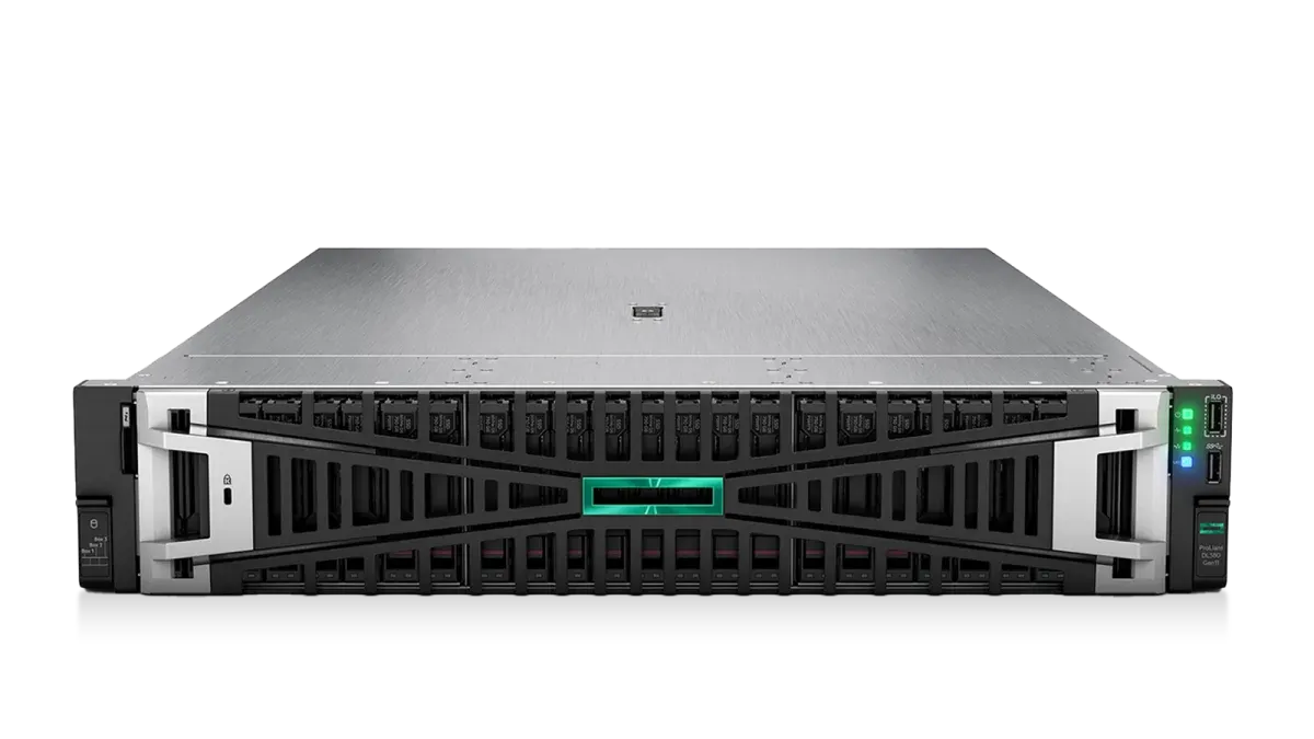Сервер HPE ProLiant DL380 Gen11, Xeon 5515+ 8 ядер, 2×32 ГБ DDR5, 2×480 ГБ SATA, фото 2