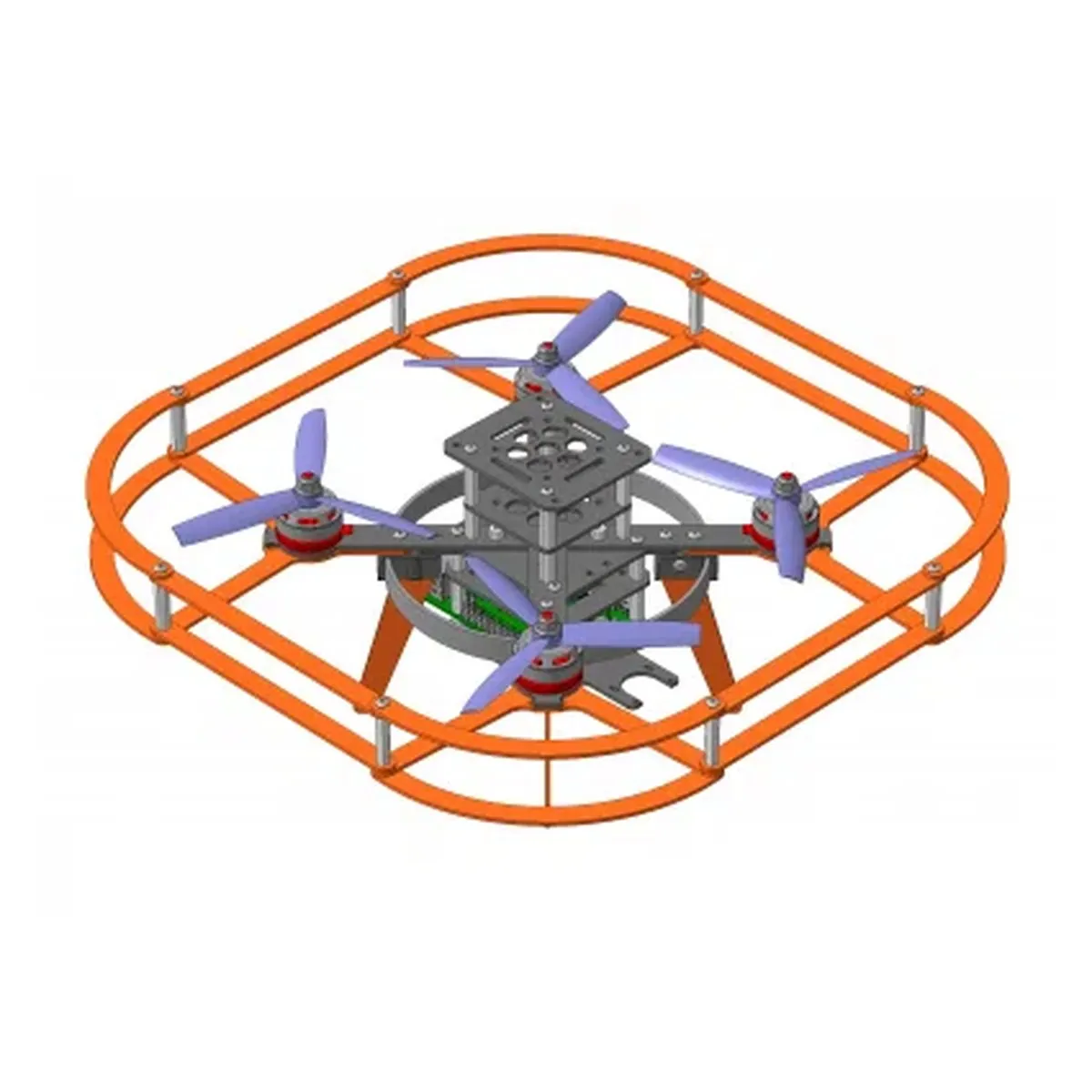 Конструктор квадрокоптера Quadrone phoenix-4-standart, рама 210 мм, до 15 мин полета, с пультом