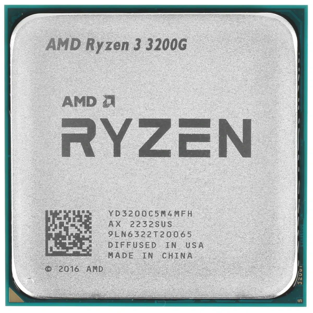 Процессор AMD Ryzen 3 3200G, AM4, 4 ядра, 3,6–4,0 ГГц, Radeon Vega 8, OEM, фото 2