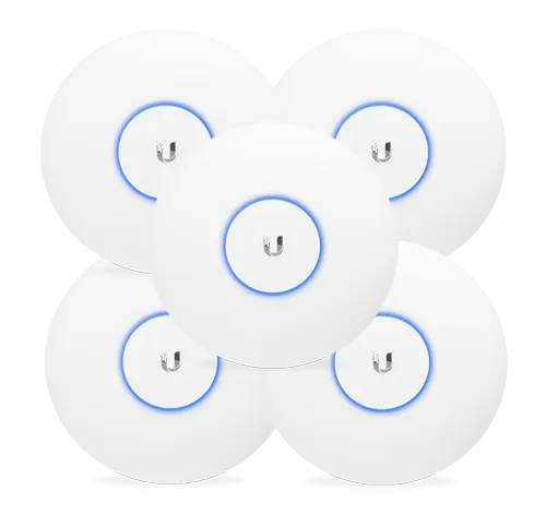 Точка доступа Ubiquiti UAP-AC-SHD-5 UniFi AP AC SHD, 2533 Мбит/с, комплект 5 шт, фото 2