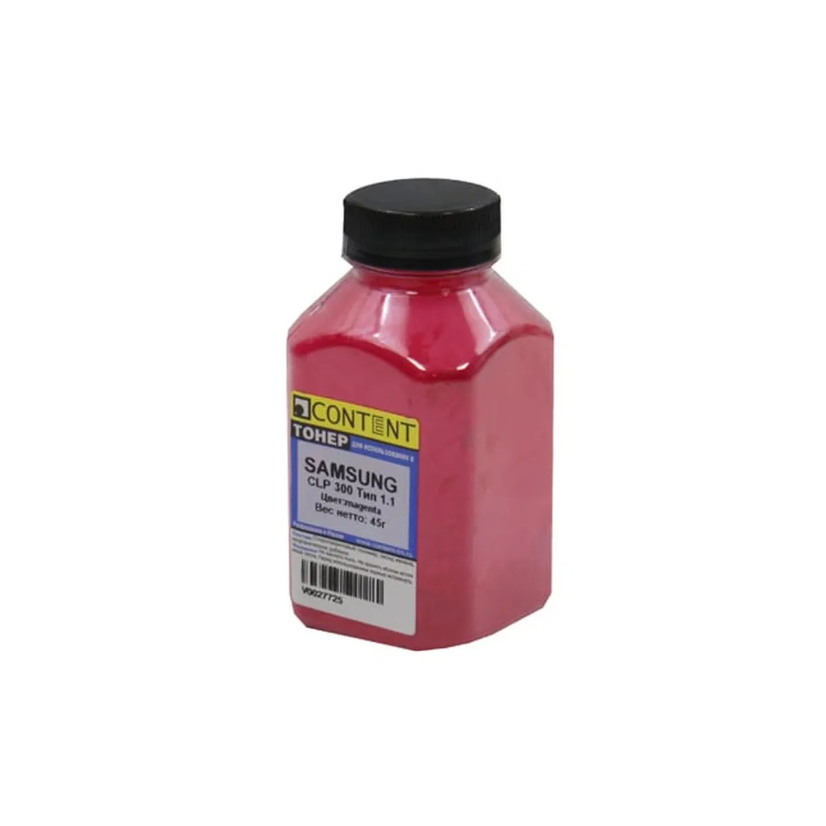 Тонер Content 9802503351 для Samsung CLP-300, пурпурный, 45 г