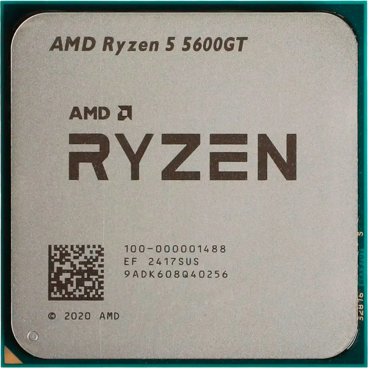 Процессор AMD Ryzen 5 5600GT, AM4, 6 ядер/12 потоков, 3.6–4.6 ГГц, OEM