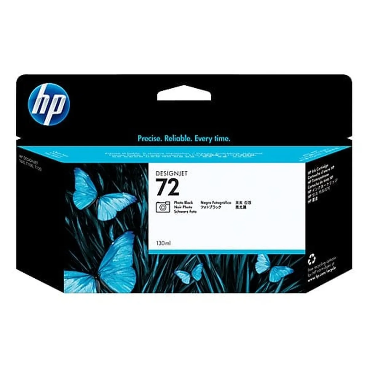 Картридж HP 72 C9370A, Photo Black, 130 мл, для DesignJet T610/T1100