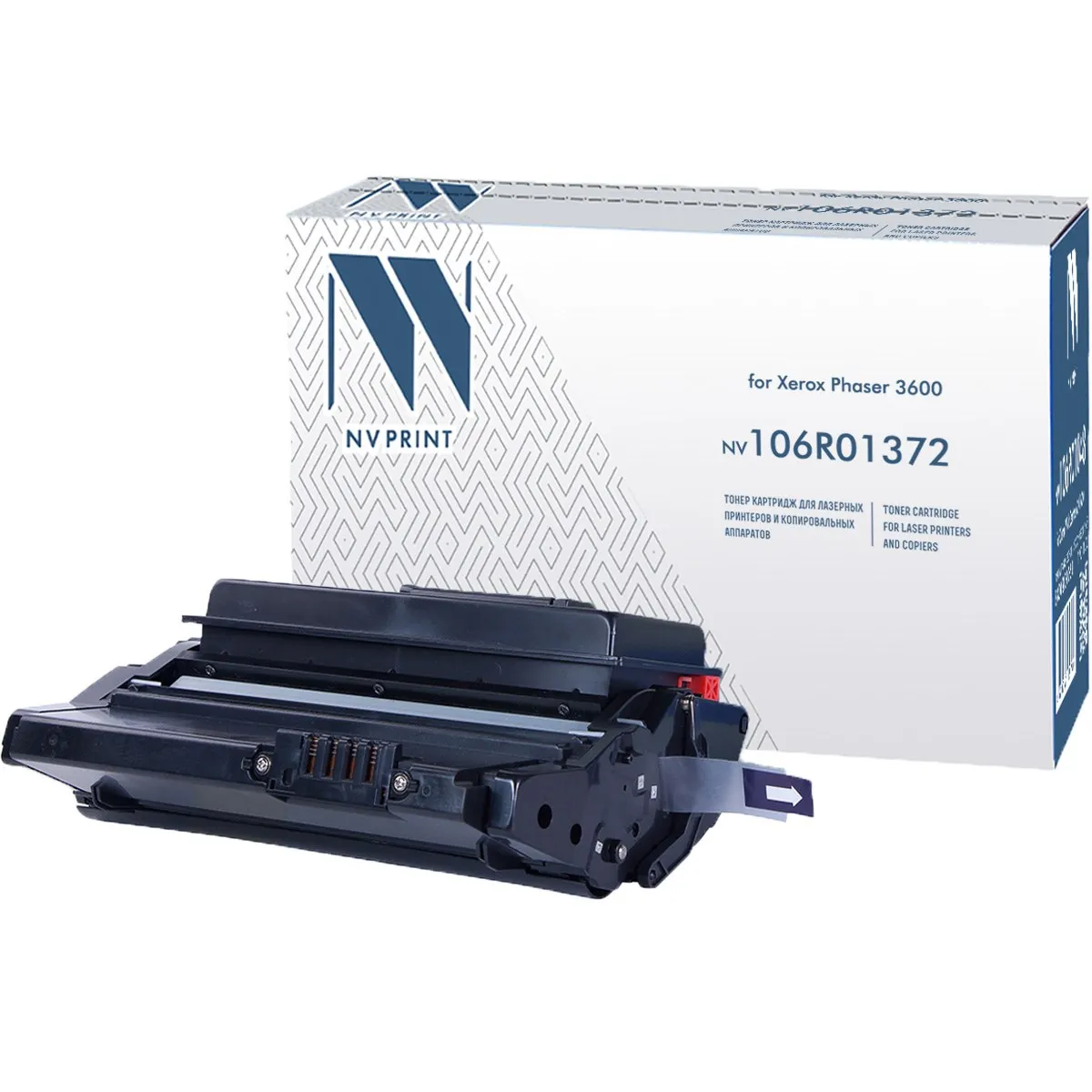 Картридж NV Print NV-106R01372, для Xerox Phaser 3600, чёрный, 20 000 стр.