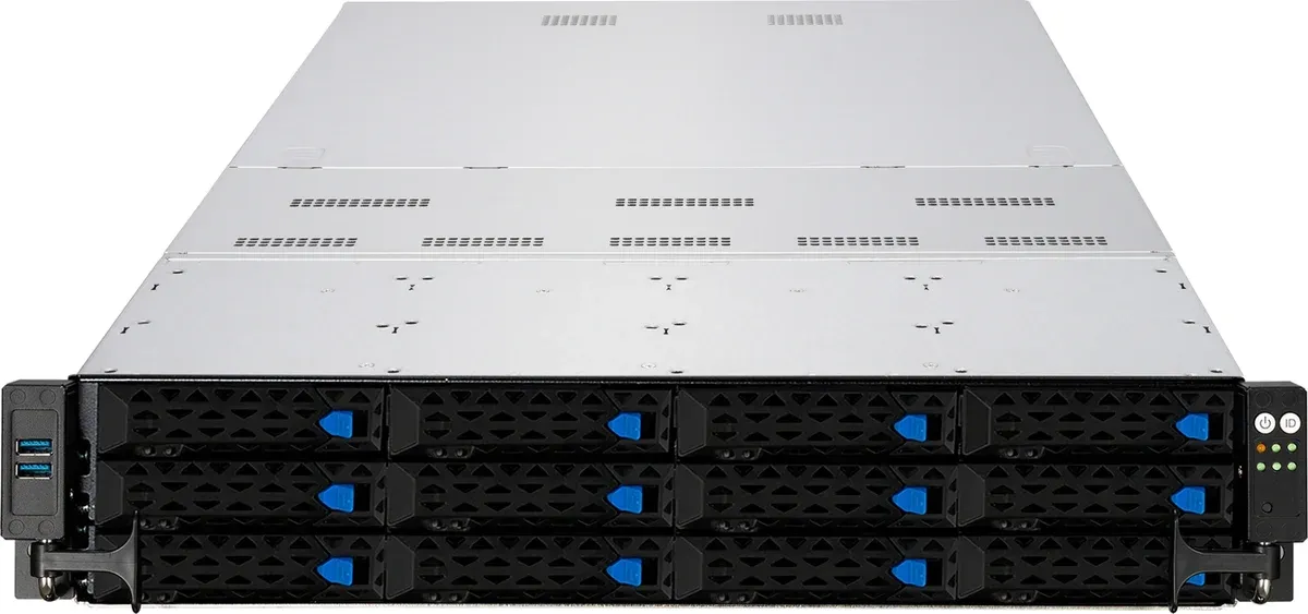 Сервер iRU Rock a2212p, 2U, 2×Intel Xeon Gold 5318N, 2×32 ГБ, 2×1600 Вт, без ОС, фото 2