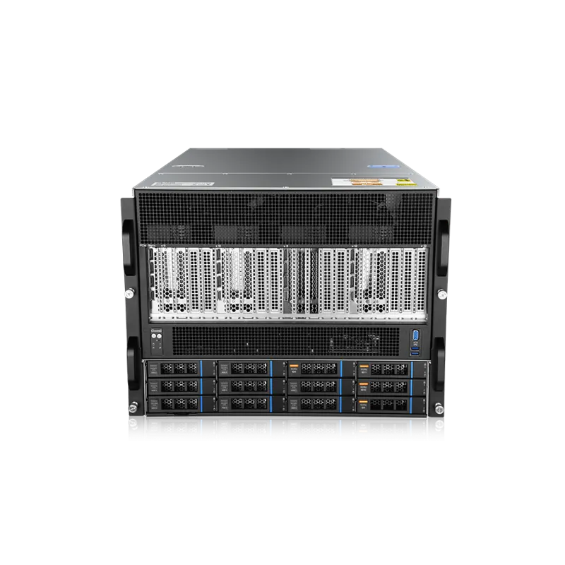 Серверная платформа Gooxi SY8108G-D12R-G4, 8U, 8 GPU, 32 слота DDR5, 6×2700 Вт, фото 2