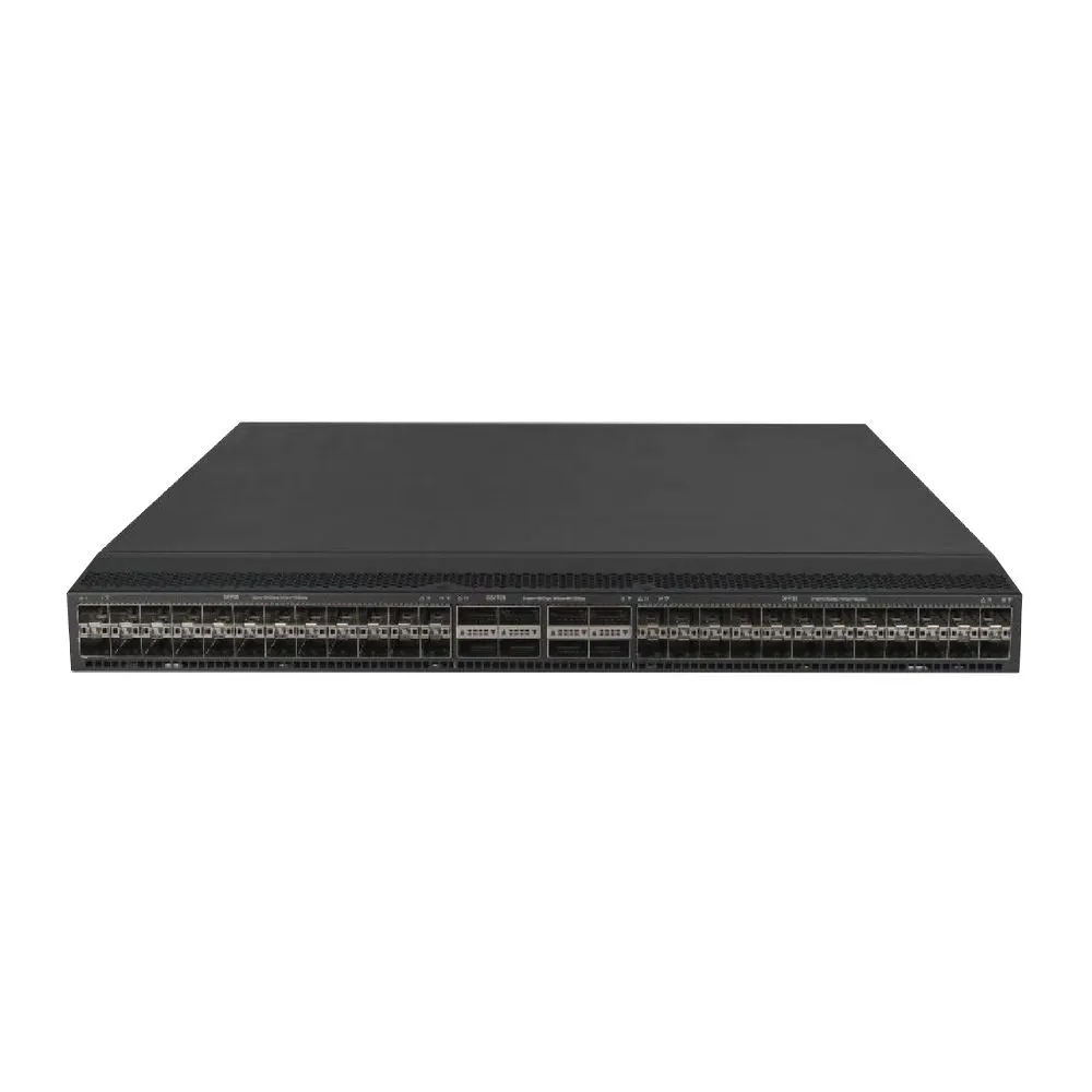 Коммутатор H3C LS-6850-56HF, L3, 48×SFP28, 8×QSFP28, 2×SFP, без БП, фото 2