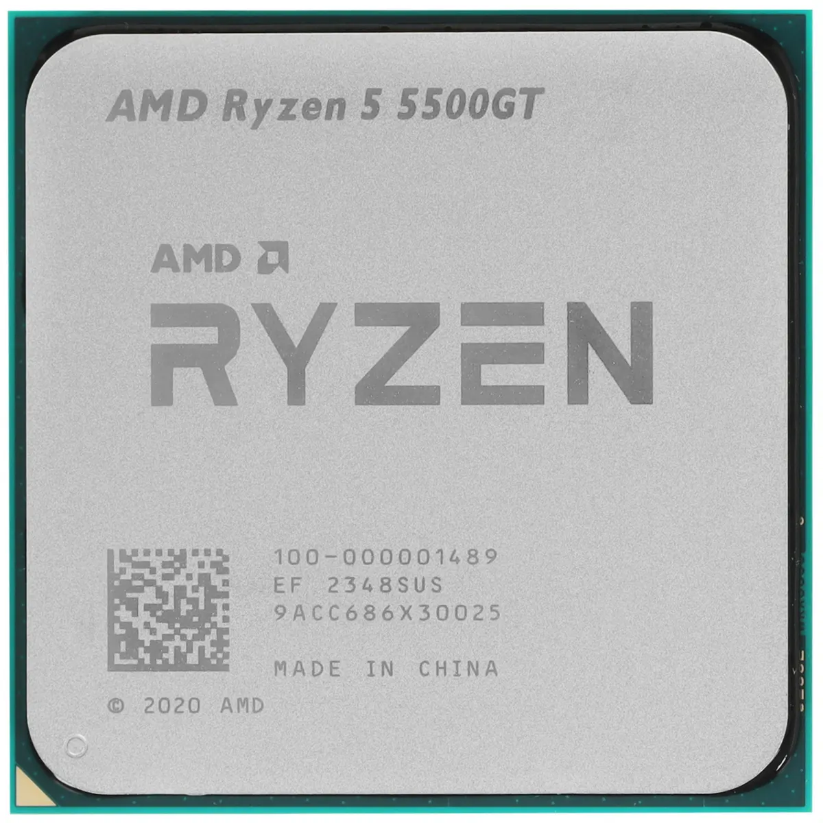 Процессор AMD Ryzen 5 5500GT, AM4, 6 ядер/12 потоков, 3.6–4.4 ГГц, 65 Вт, OEM, фото 2