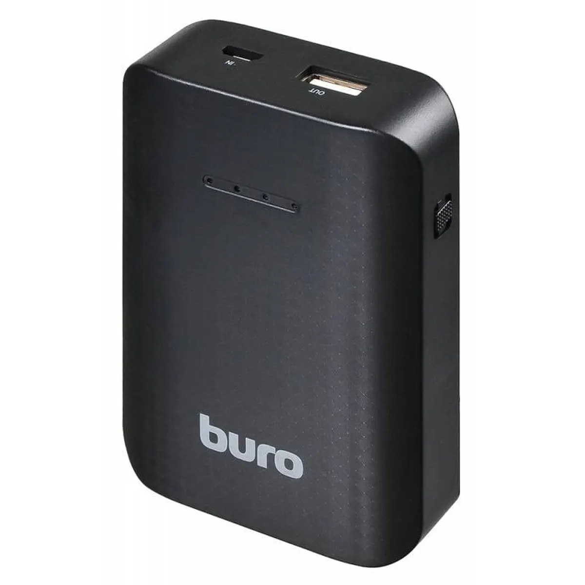 Мобильный аккумулятор Buro RC-7500, 7500 мА·ч, Li-Ion, 5 Вт, USB-A, чёрный