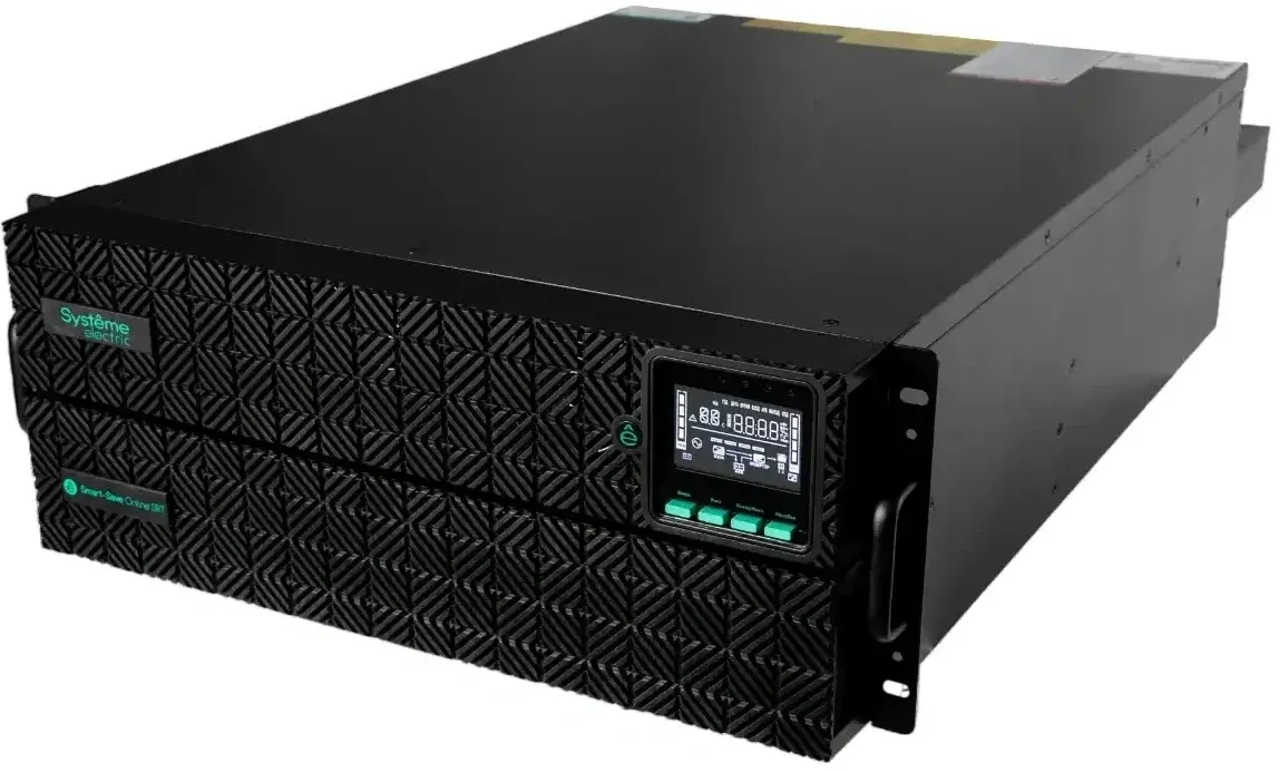 ИБП Systeme Electric SRTSE10KRTXLIG2-NC, 10000 ВА/10000 Вт, On-Line, Rack 2U+3U, LCD, фото 2