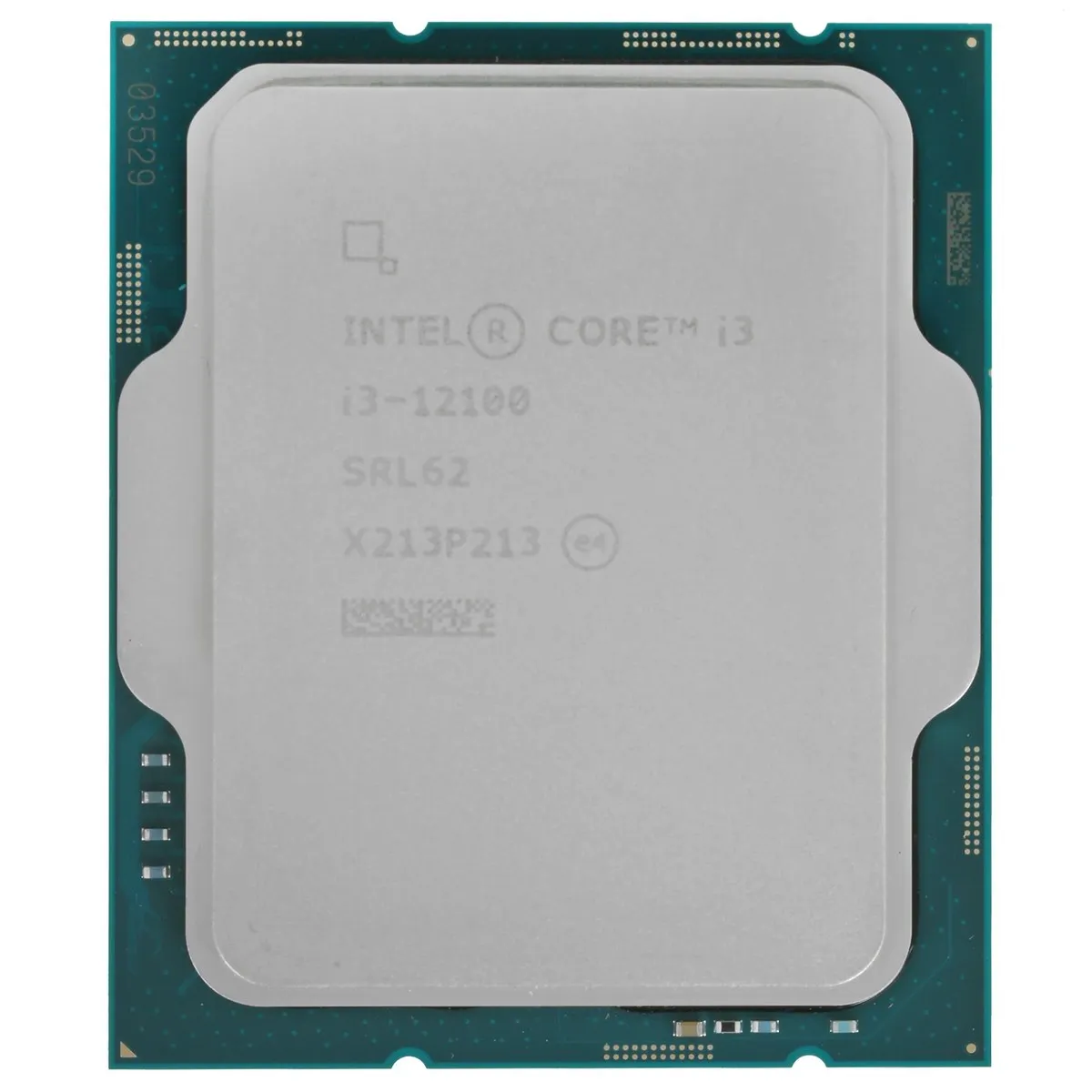 Процессор Intel Core i3-12100, LGA 1700, 4 ядра/8 потоков, 3.3–4.3 ГГц, Box