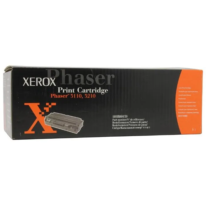 Картридж Xerox 109R00639 для Phaser 3110/3210, чёрный, 3000 страниц, фото 2