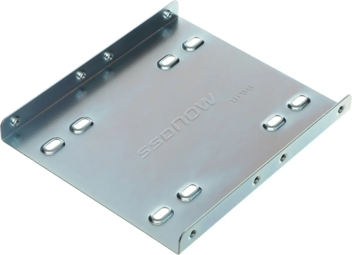 Переходник Kingston SNA-BR2/35, 2,5" → 3,5", металл, 118×101×12 мм, фото 2