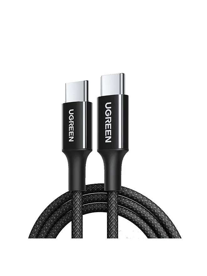 Кабель Ugreen L501 35254, USB-C — USB-C, 1 м, 60 Вт, USB 2.0, фото 2