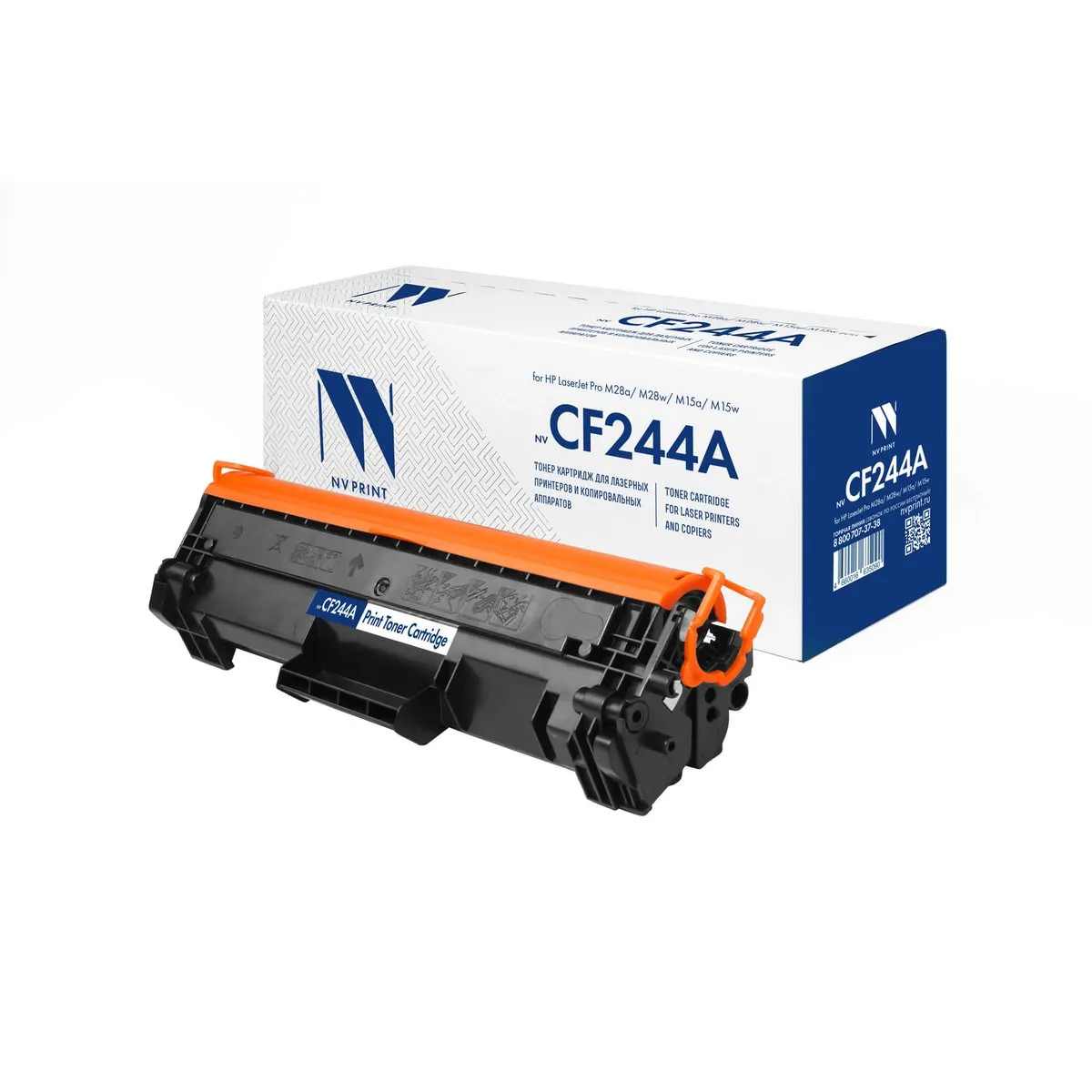Картридж NV Print NV-CF244A, чёрный, 1000 страниц, для HP LaserJet Pro M15/M16/M28/M29, фото 2